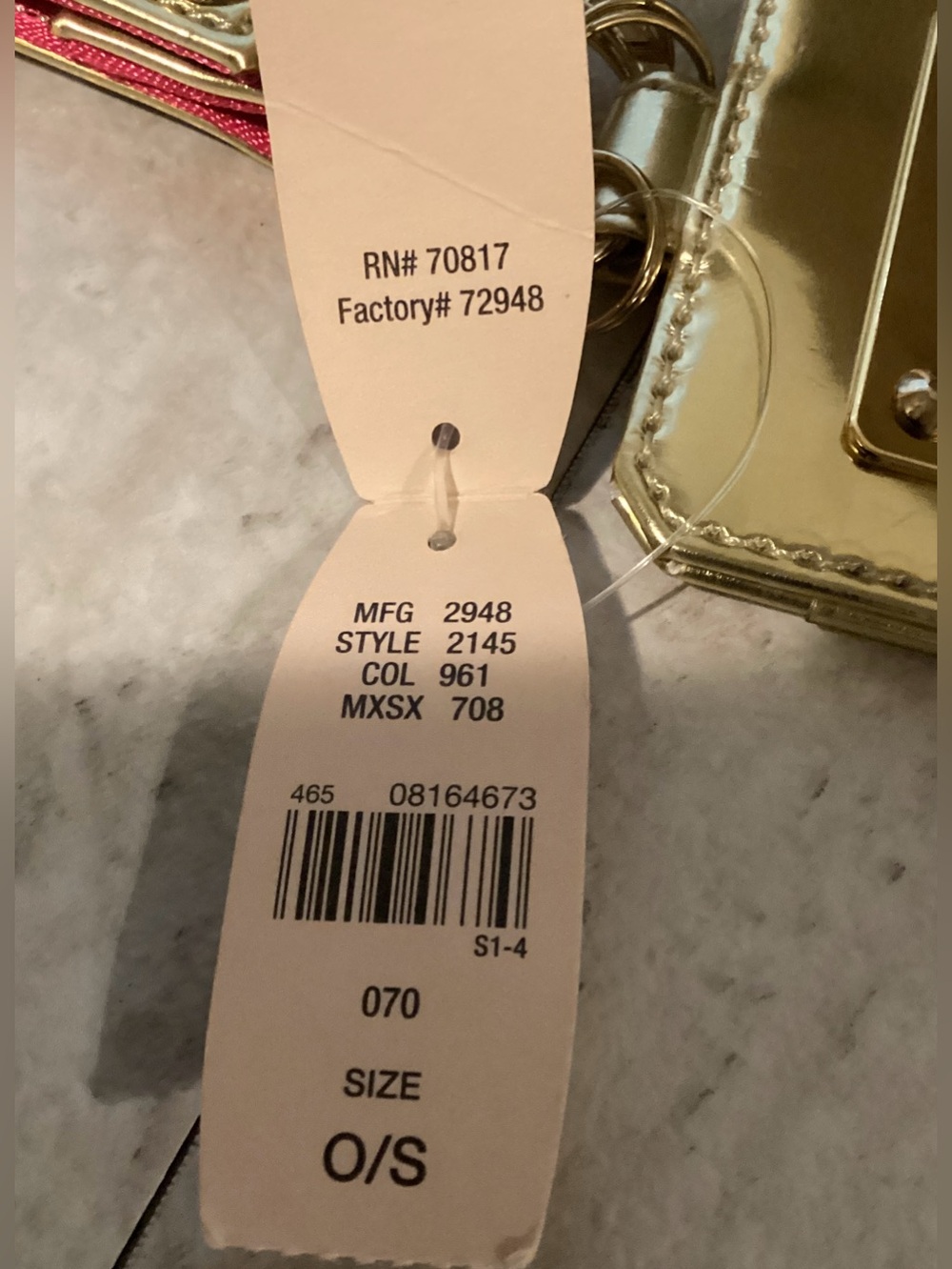 Victoria’s Secret 2009 “Everything I want” Luggage Tag - Picture 9 of 11